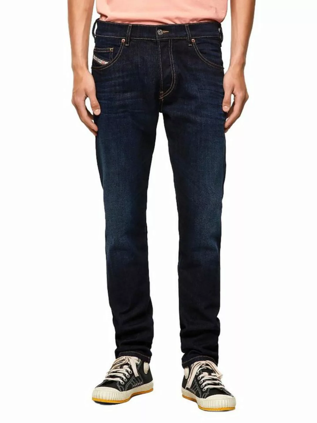 Diesel Tapered-fit-Jeans Röhren Stretch Hose - D-Yennox 009ZS günstig online kaufen