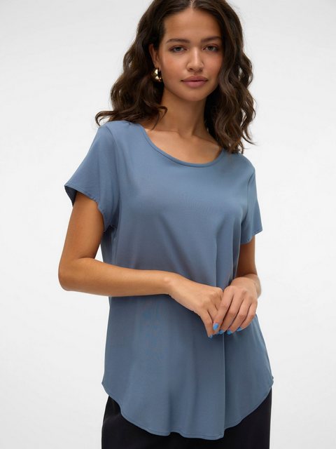 Vero Moda Blusenshirt VMBELLA SS TOP WVN GA NOOS günstig online kaufen