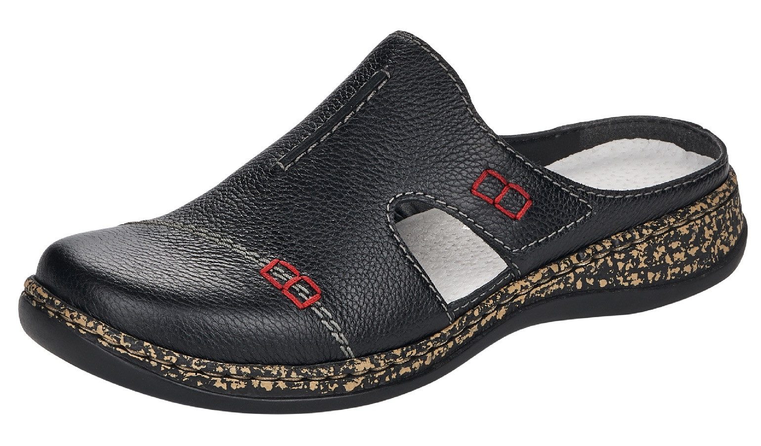 Rieker Clog, Hausschuh, Sommerschuh, Schlupfschuh mit günstig online kaufen