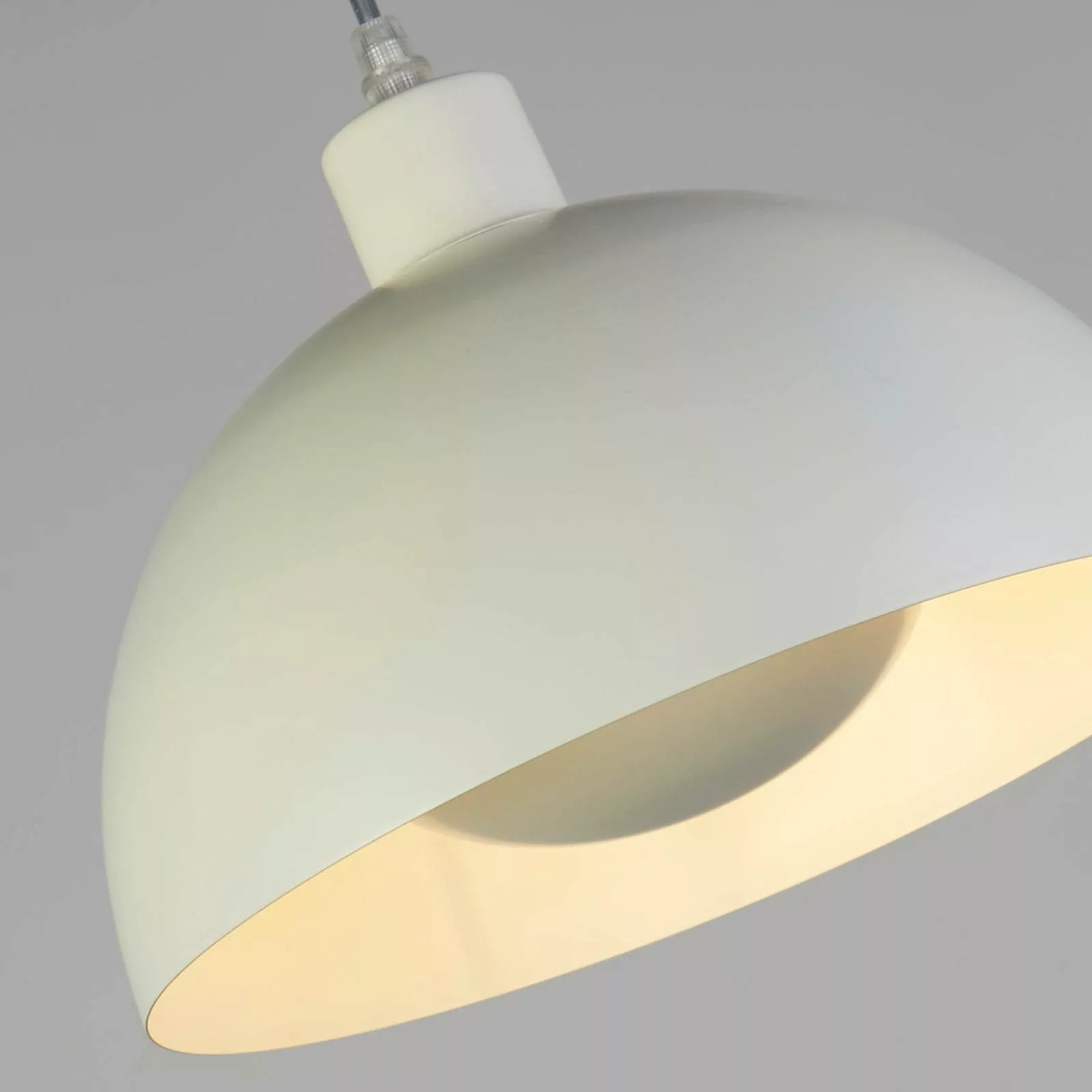 Hängeleuchte Mars, creme, Ø 40 cm, Stahl günstig online kaufen