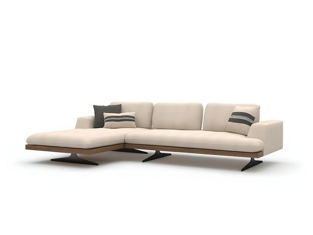 Xlmoebel Ecksofa Luxuriöses Ecksofa in Weiß L-Form für das moderne Wohnzimm günstig online kaufen