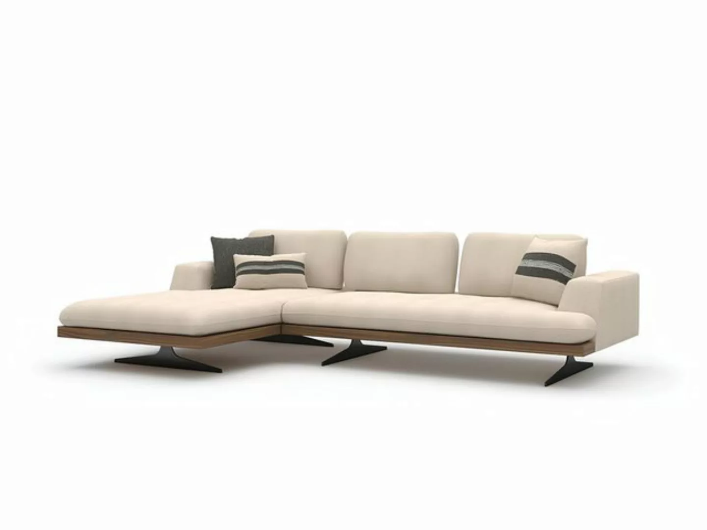 Xlmoebel Ecksofa Luxuriöses Ecksofa in Weiß L-Form für das moderne Wohnzimm günstig online kaufen