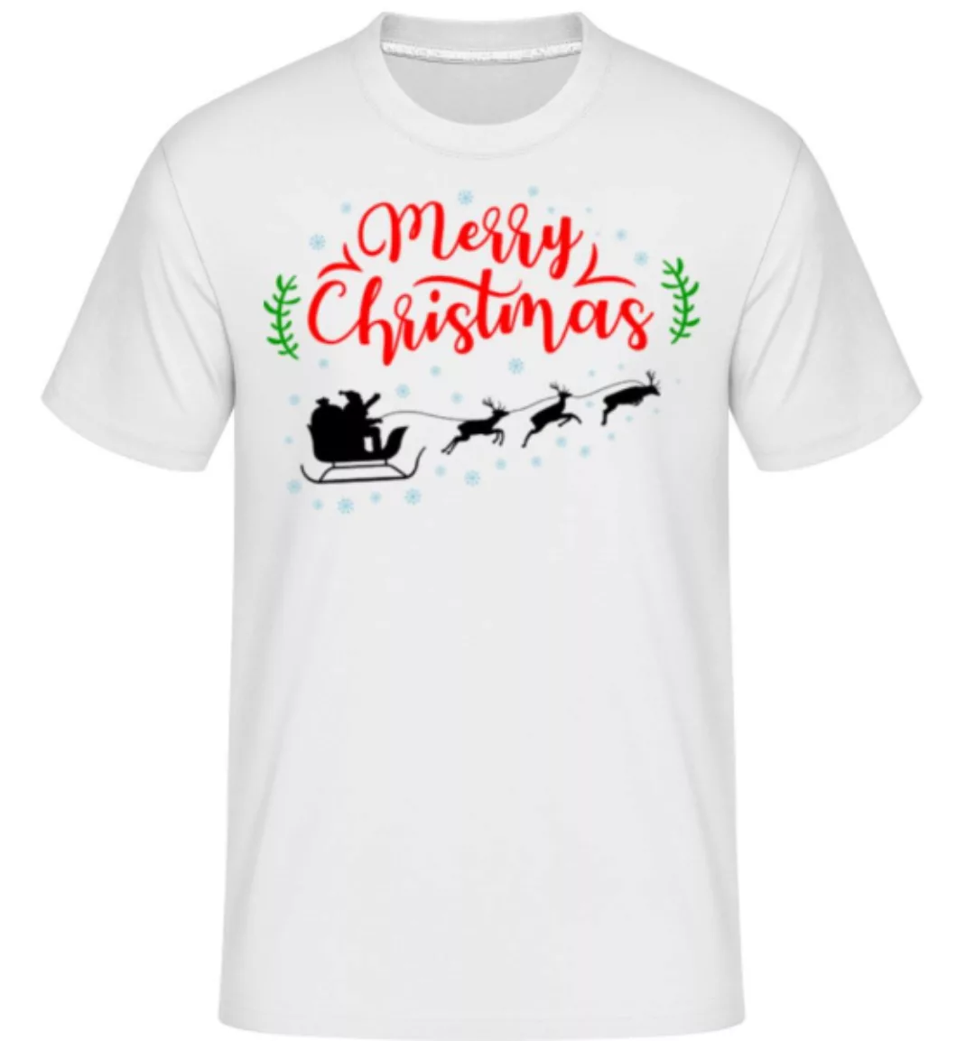 Merry Christmas · Shirtinator Männer T-Shirt günstig online kaufen