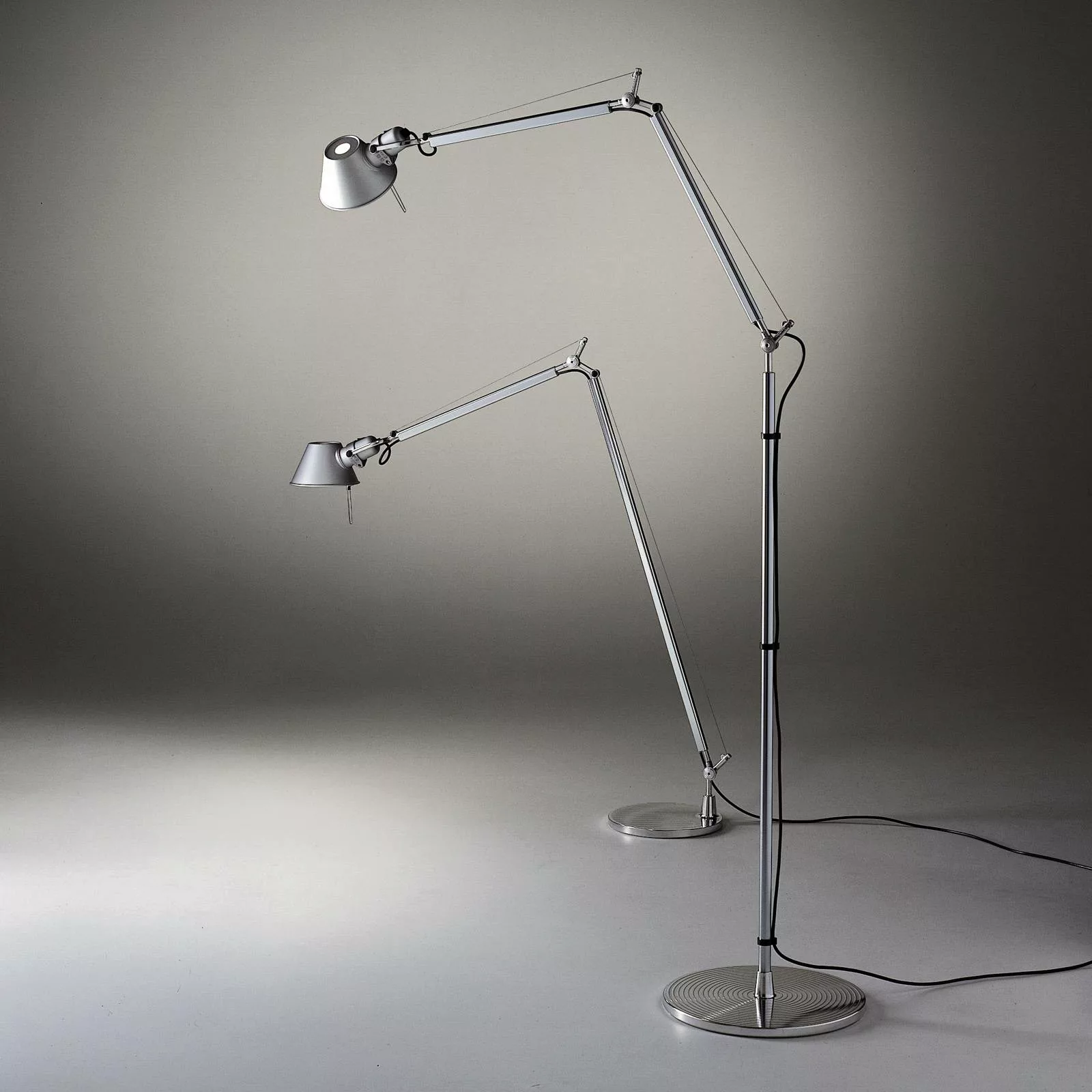 Artemide Tolomeo Stehleuchte E27 aluminium günstig online kaufen