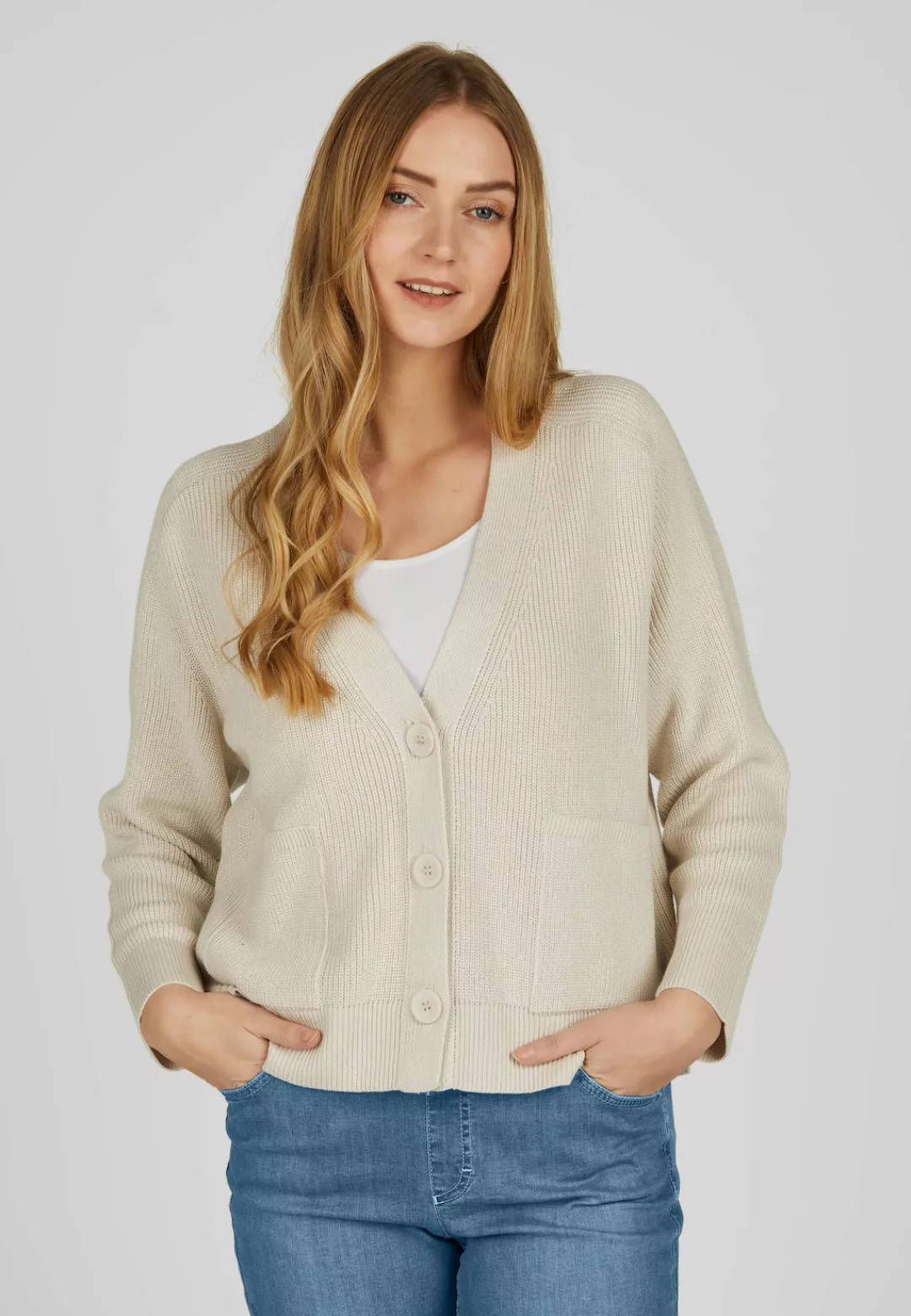 LeComte Strickjacke "LeComte Klassische Strickjacke" günstig online kaufen