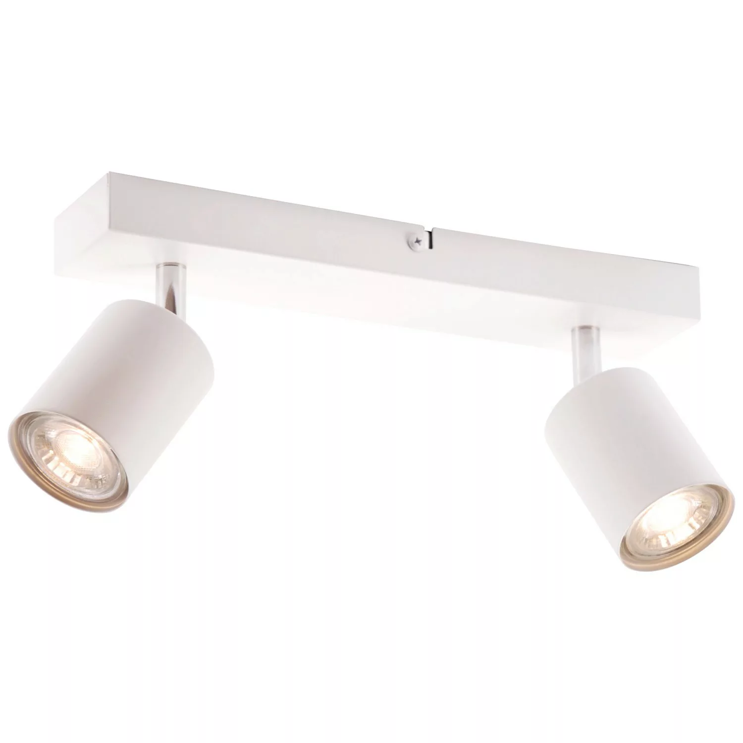Brilliant LED-Deckenstrahler Taio 2-flammig Weiß 35,5 cm günstig online kaufen