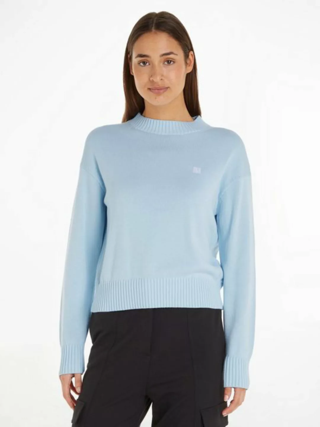 Calvin Klein Jeans Strickpullover CK EMBRO BADGE SWEATER günstig online kaufen
