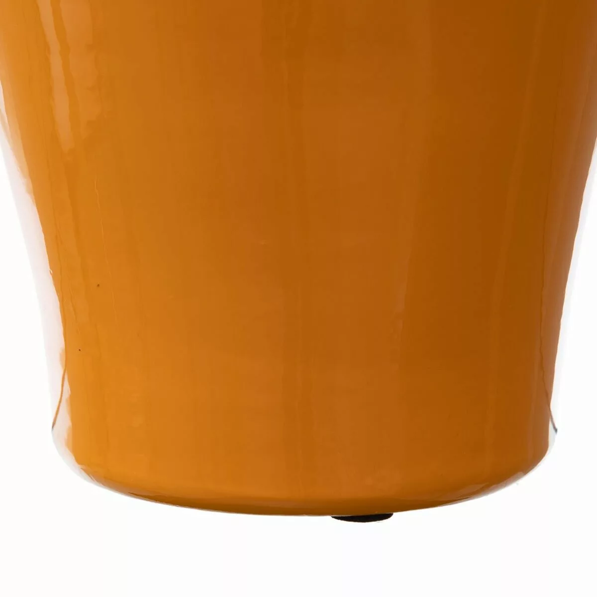 Vase 18 X 18 X 46,5 Cm Aus Keramik Gelb günstig online kaufen