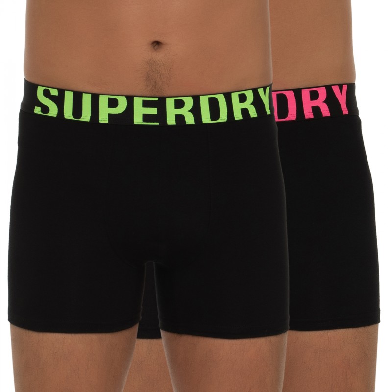 Superdry 2-er Set Boxer Briefs Schwarz günstig online kaufen