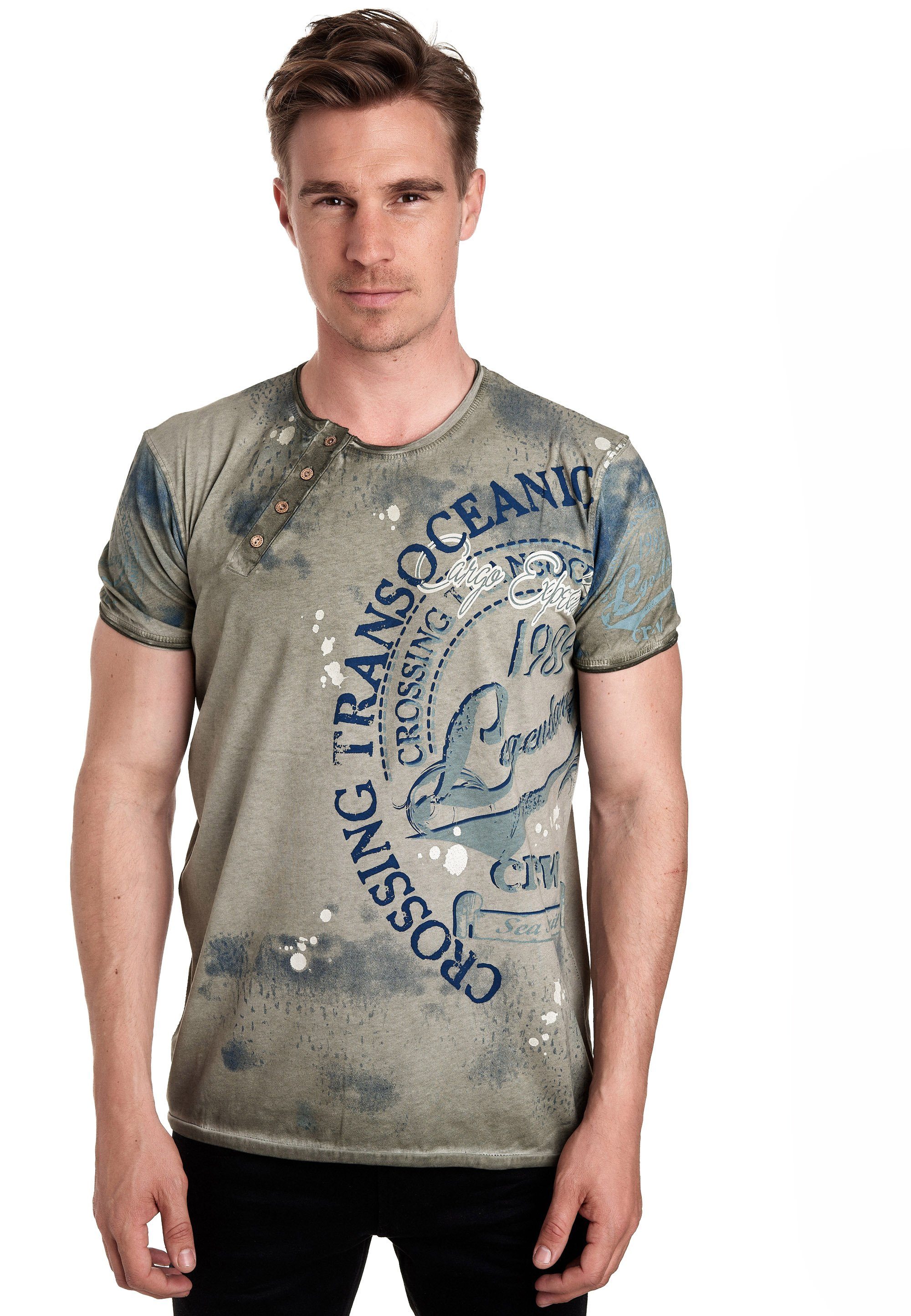 Rusty Neal T-Shirt, mit plakativem Frontprint günstig online kaufen