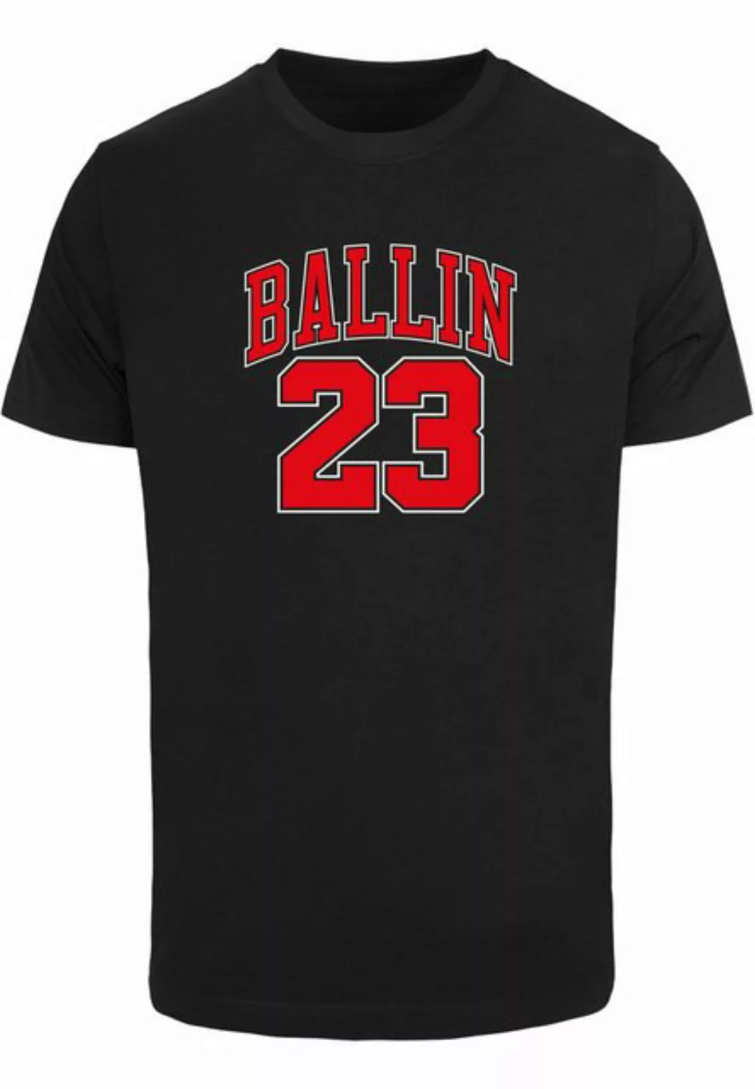 MisterTee Kurzarmshirt MisterTee Herren Ballin 23 Tee (1-tlg) günstig online kaufen