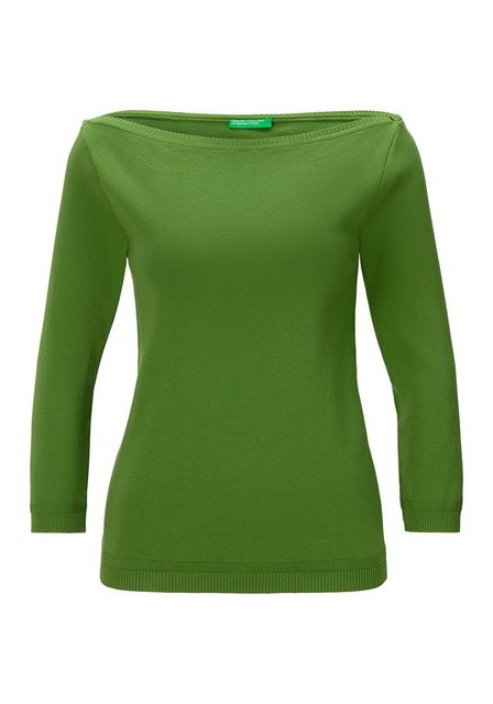 United Colors of Benetton Strickpullover mit U-Boot-Ausschnitt günstig online kaufen