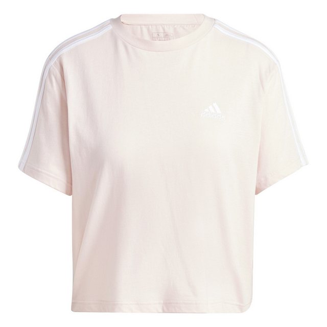 adidas Performance T-Shirt adidas Damen T-Shirt Essentials 3S Crop-Top günstig online kaufen