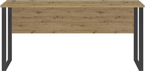 BEGA OFFICE Schreibtisch "Amanda", (1 St.), Kabeldurchlass, Metallkufen, Br günstig online kaufen