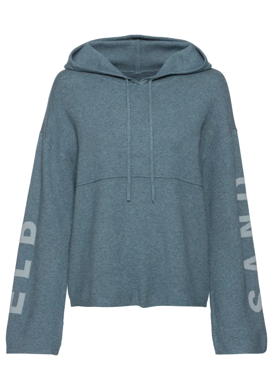 Elbsand Hoodie, Strickpullover mit eingestricktem Logo, Loungewear günstig online kaufen