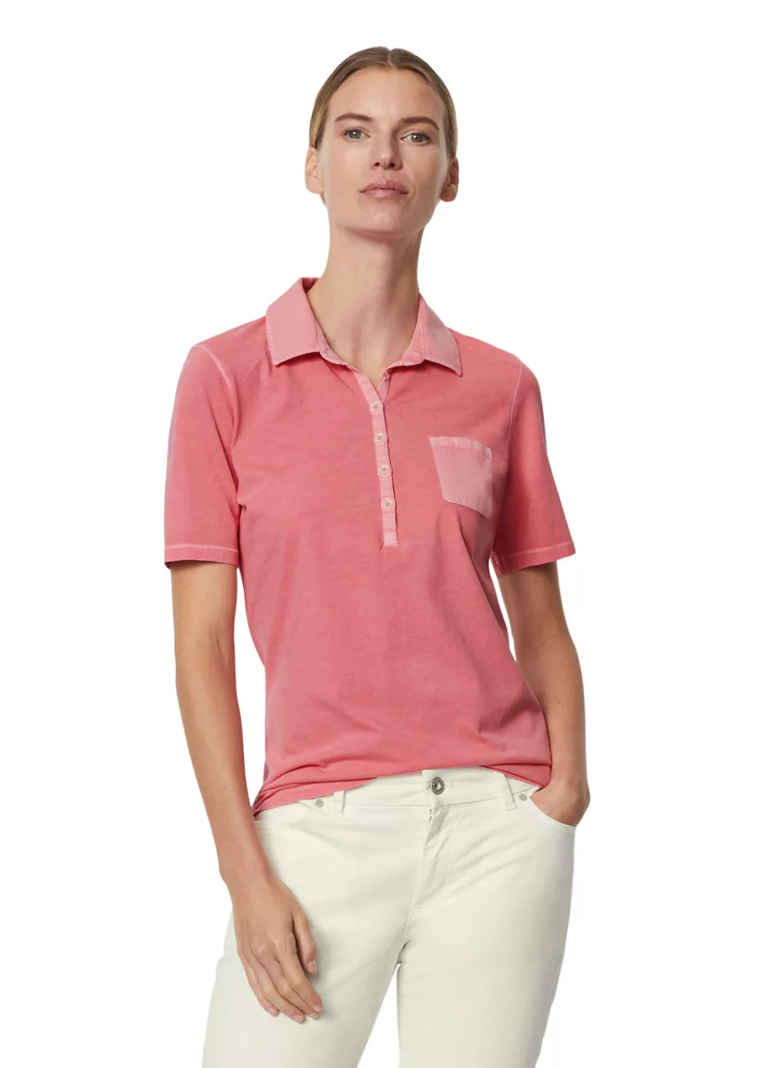 Marc OPolo Poloshirt "mit Material-Mix-Details" günstig online kaufen