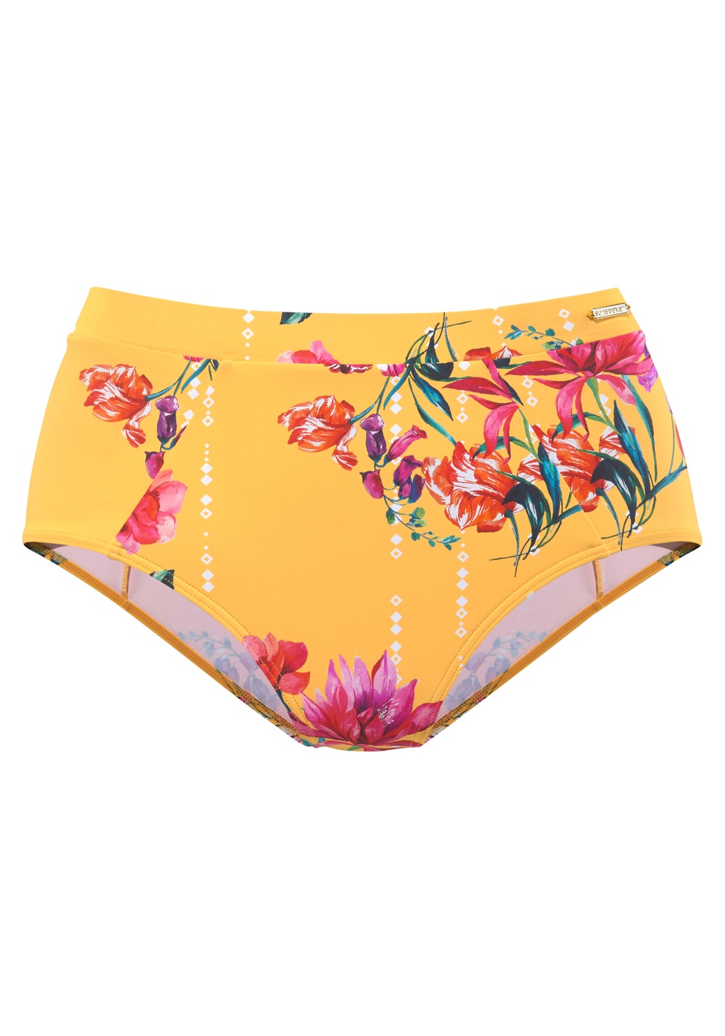 Sunseeker Highwaist-Bikini-Hose "Modern", mit floralem Design günstig online kaufen