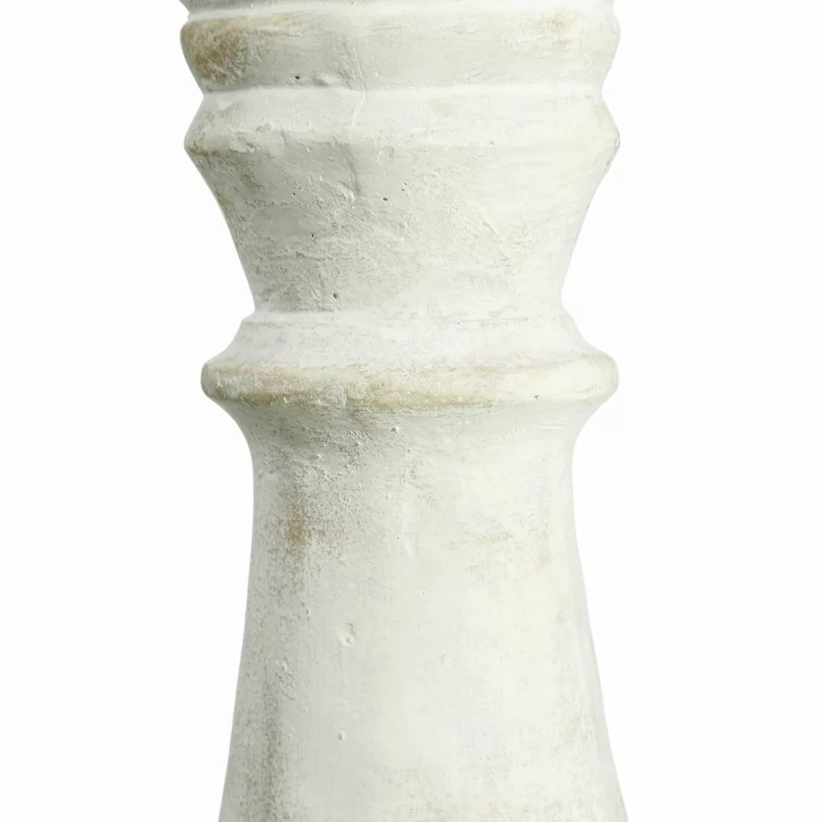 Kerzenschale 20,5 X 20,5 X 71 Cm Kristall Zement Weiß günstig online kaufen