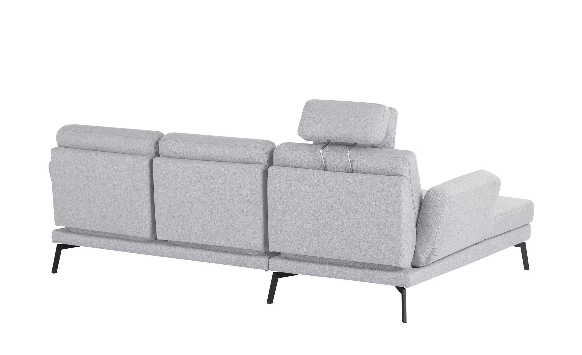 Ecksofa mit Funktion  Twister ¦ grau ¦ Maße (cm): B: 275 H: 93 T: 191 Polst günstig online kaufen