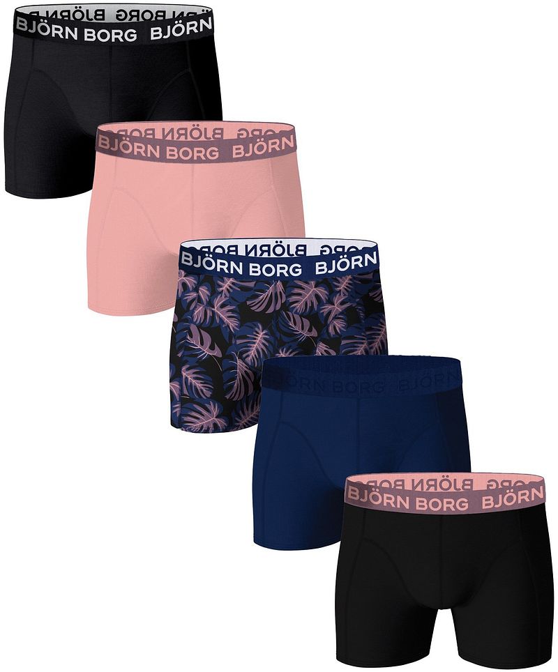 Bjorn Borg Boxers Cotton Stretch 5-Pack Multicolour - Größe L günstig online kaufen