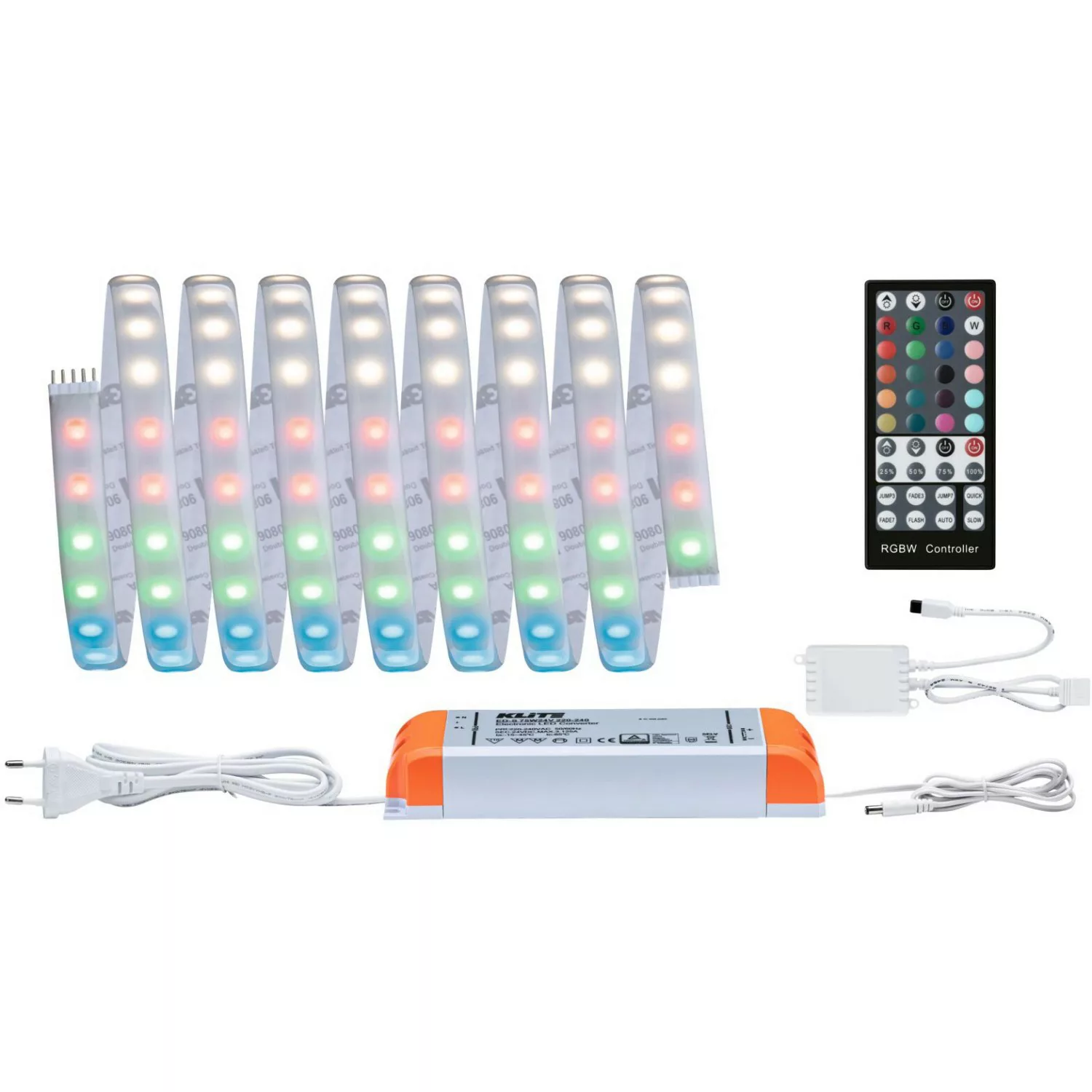 Paulmann LED-Strip MaxLED 1000 Basisset IP44 33W 1000lm 75V RGBW günstig online kaufen