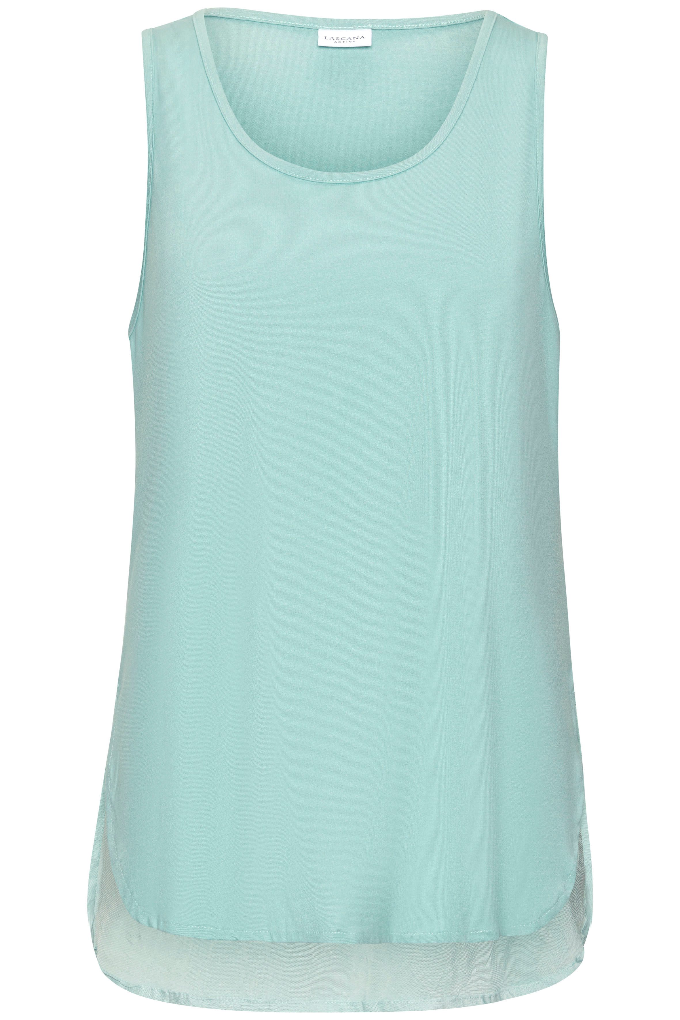 LASCANA ACTIVE Tanktop, Sporttop mit Mesheinsatz und Racerback günstig online kaufen