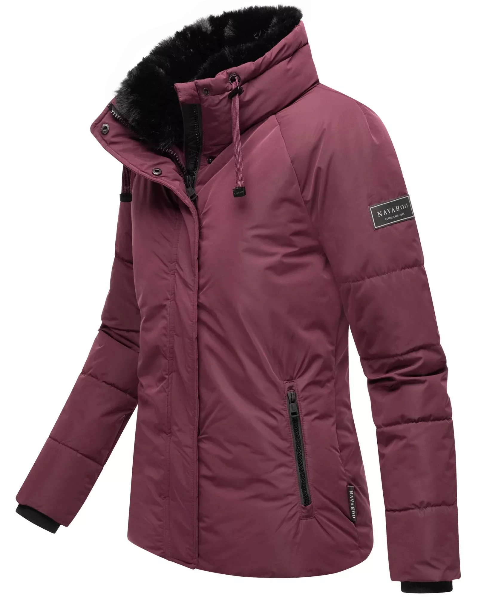 Navahoo Winterjacke "Frostii XIV", ohne Kapuze, modische Damen Winter Stepp günstig online kaufen