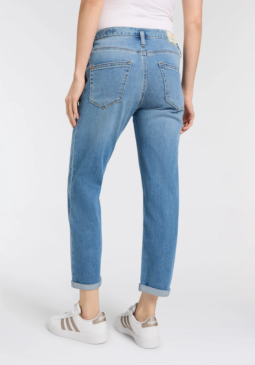 Herrlicher Boyfriend-Jeans "Shyra Tap Denim Comfort", mit Umschlagsaum günstig online kaufen