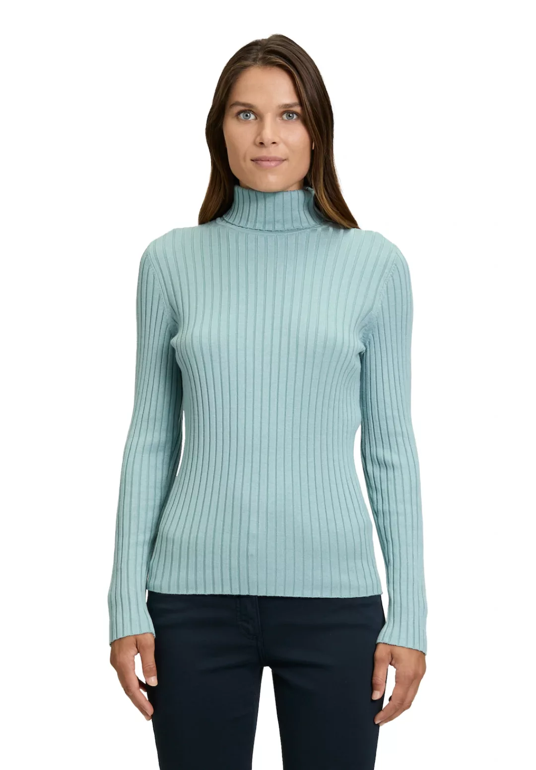 Betty Barclay Strickpullover "Betty Barclay Feinstrickpullover mit Rippenst günstig online kaufen