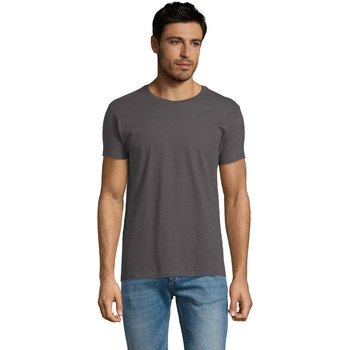 Sols  T-Shirt Camiseta IMPERIAL FIT color Gris oscuro-100% algodón günstig online kaufen