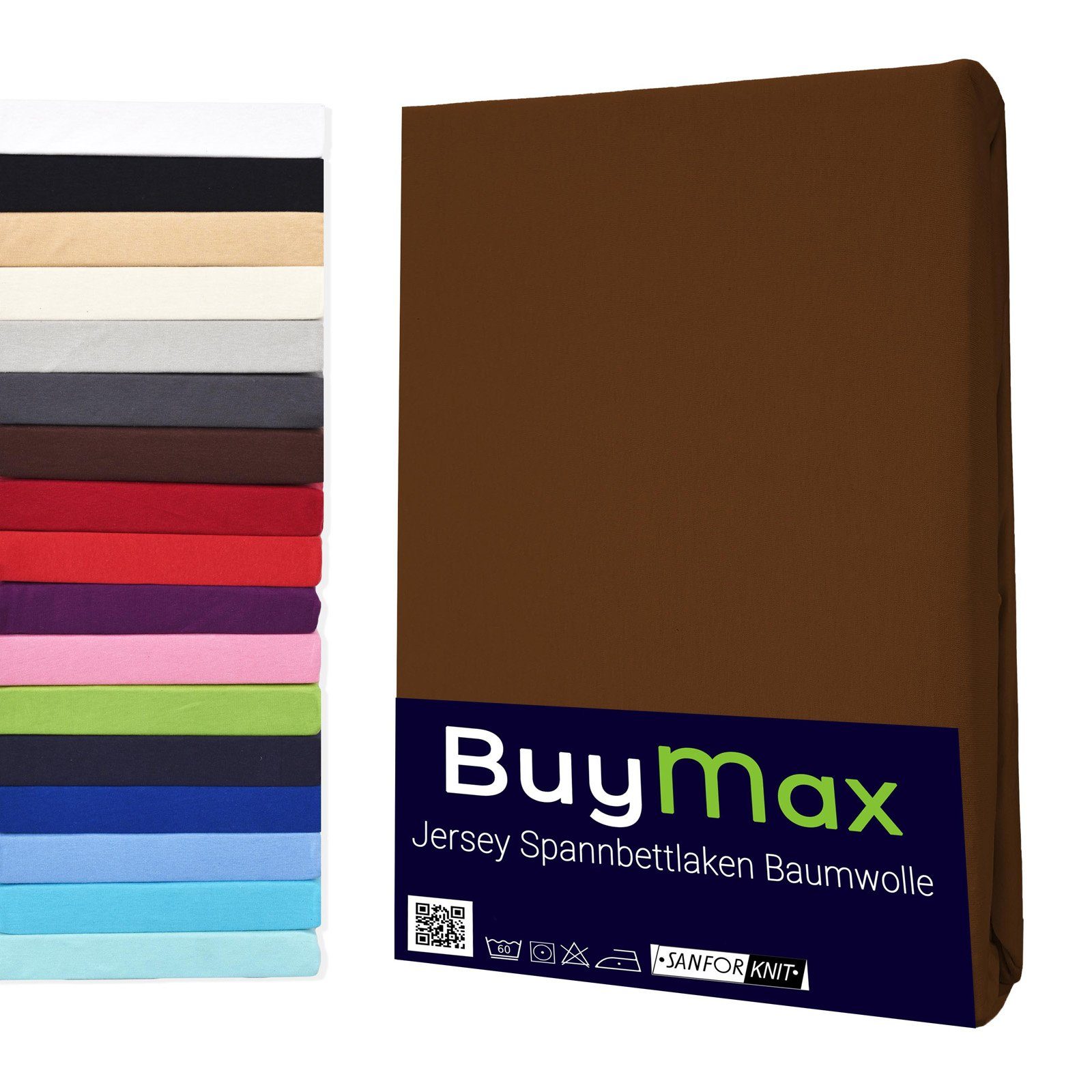 Buymax Spannbettlaken 2-er Set, Doppelpack, Bettlaken, günstig online kaufen