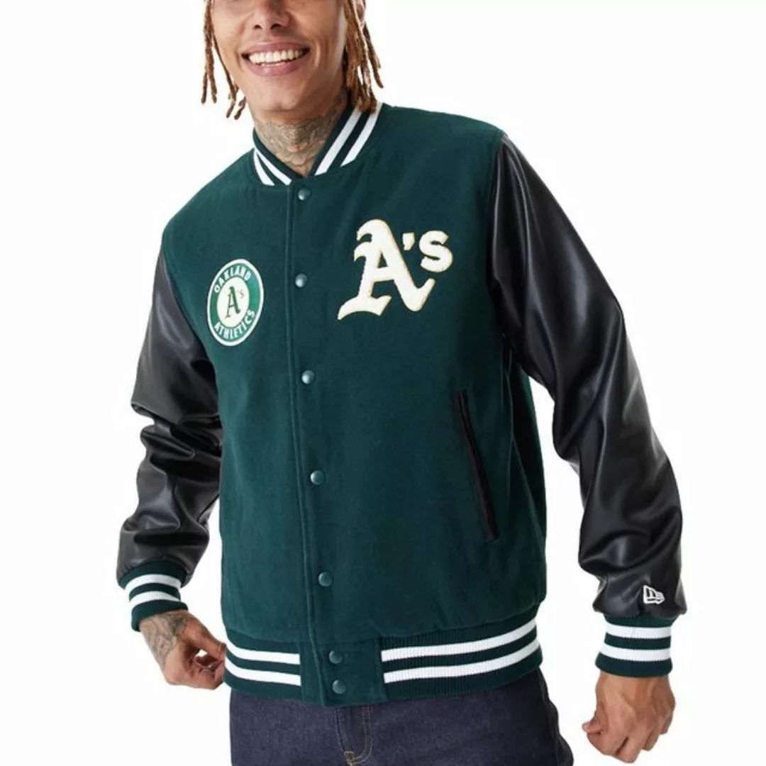 New Era Collegejacke Varsity College MLB Oakland Athletics günstig online kaufen