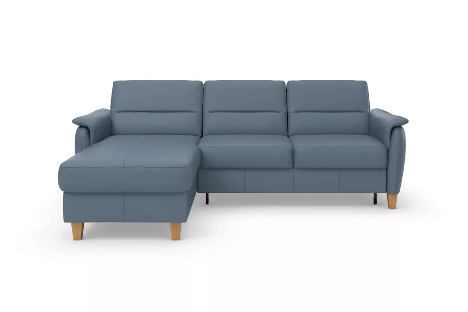 Home affaire Ecksofa "Palmera L-Form", Federkern, wahlweise mit Bettfunktio günstig online kaufen