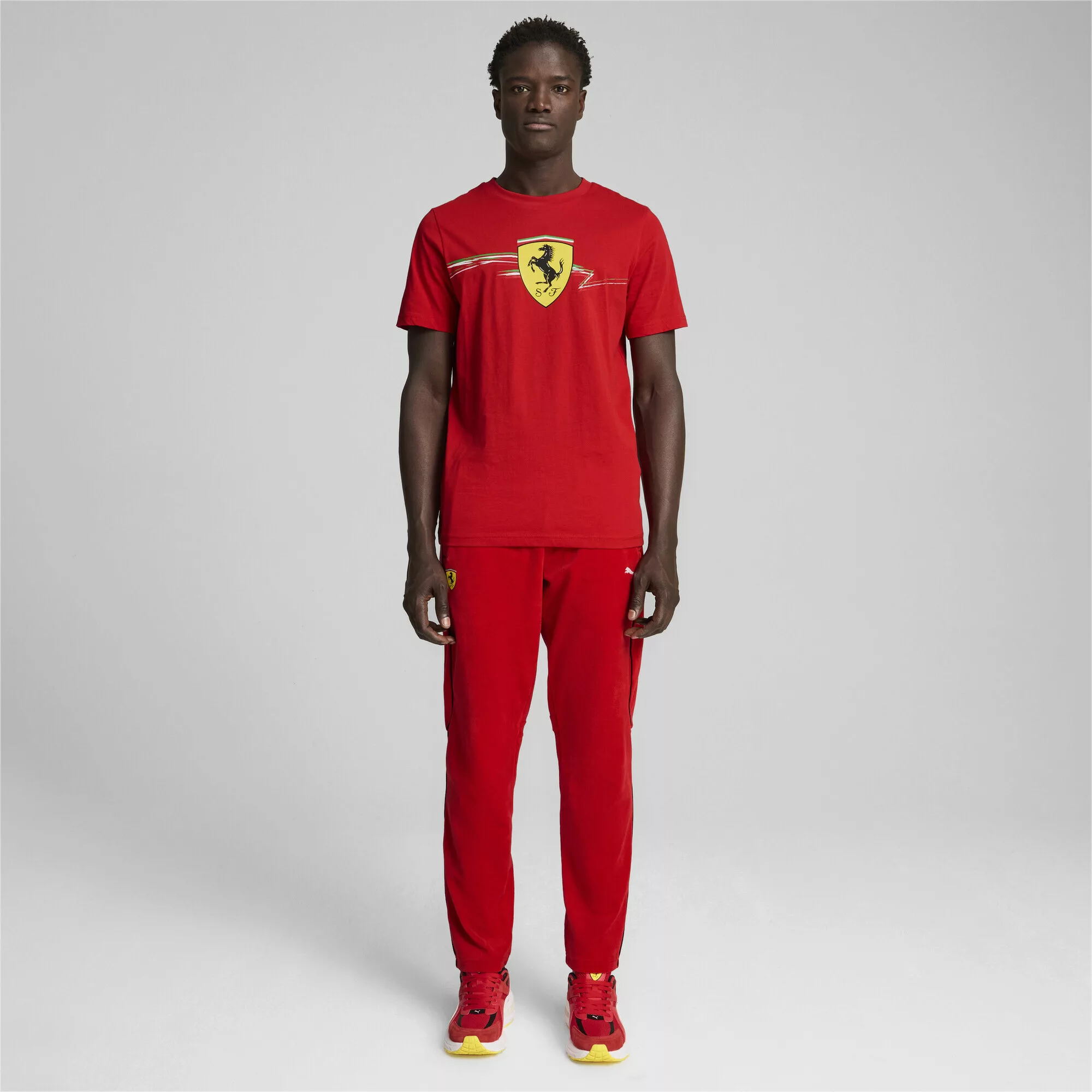 PUMA T-Shirt "Scuderia Ferrari Race Big Shield T-Shirt Herren" günstig online kaufen