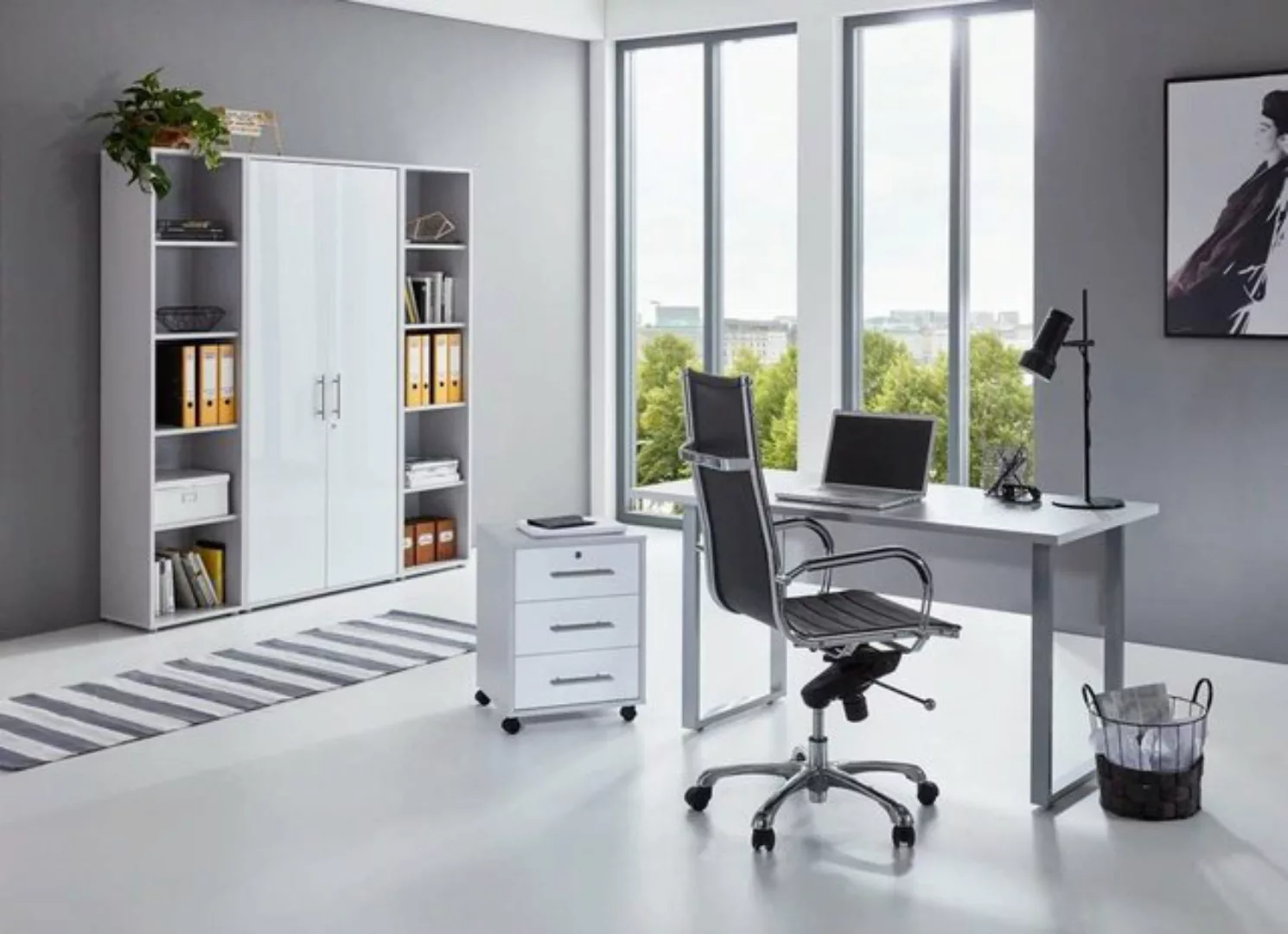 BMG Möbel Büro-Set "Tabor Mini Kombi 3" günstig online kaufen