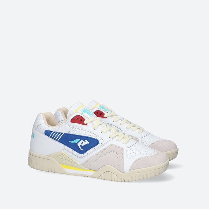 Kangaroos Turnschuhe Kangaroos Ultralite 2 EU 42 blanc/beige/bleu royal günstig online kaufen