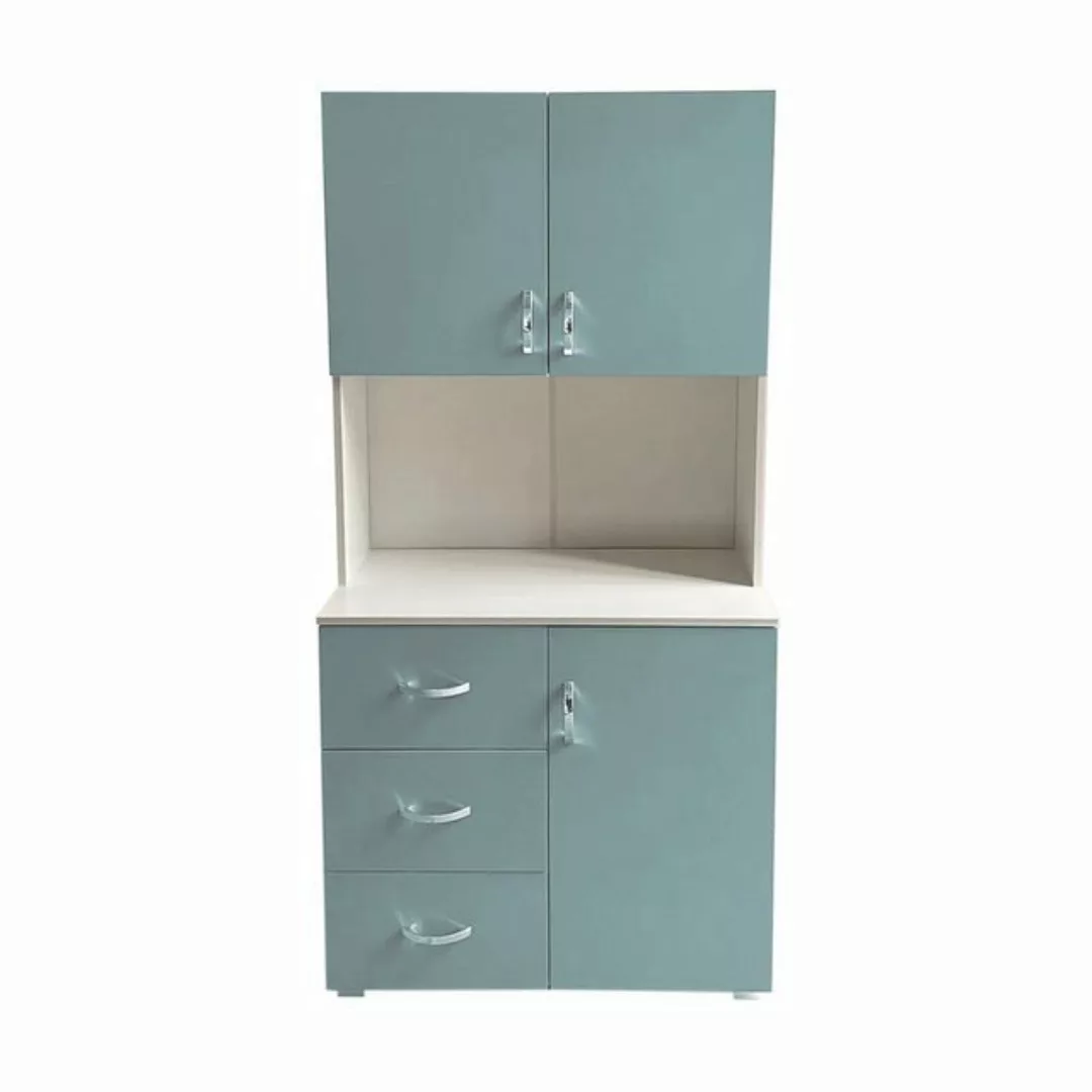 HTI-Living Küchenbuffet Küchenschrank Blanca Hellblau Weiß (Stück, 1-St., 1 günstig online kaufen