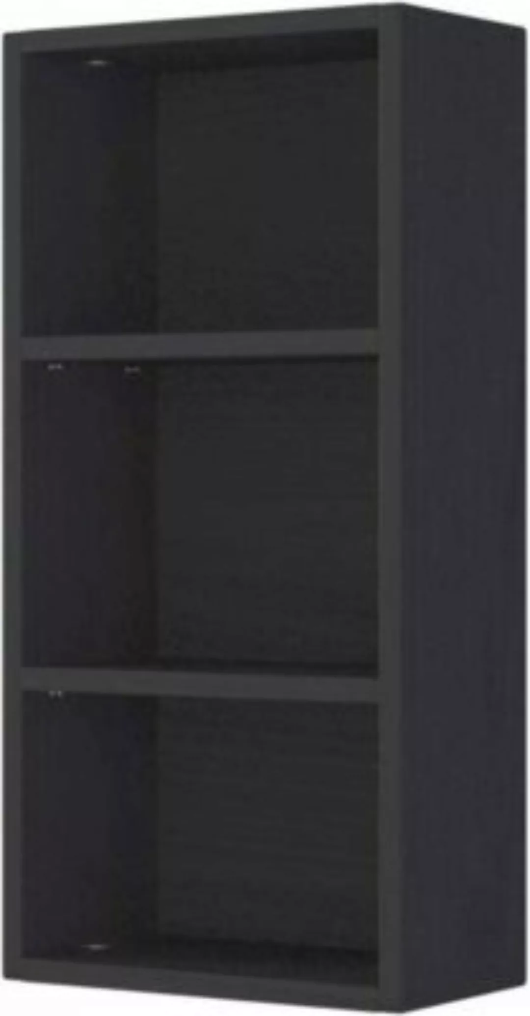 Lomadox Badmöbel Badezimmer Hängeregal TAREE-03 in matt grau schwarz günstig online kaufen