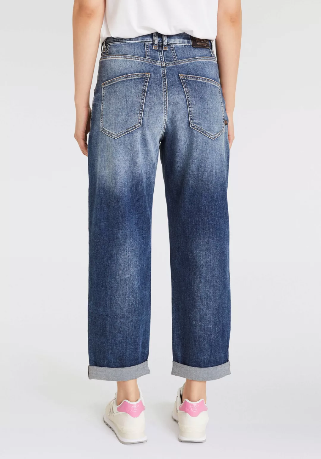 Herrlicher Straight-Jeans "Brooke Recycled Denim Light", krempelbar günstig online kaufen