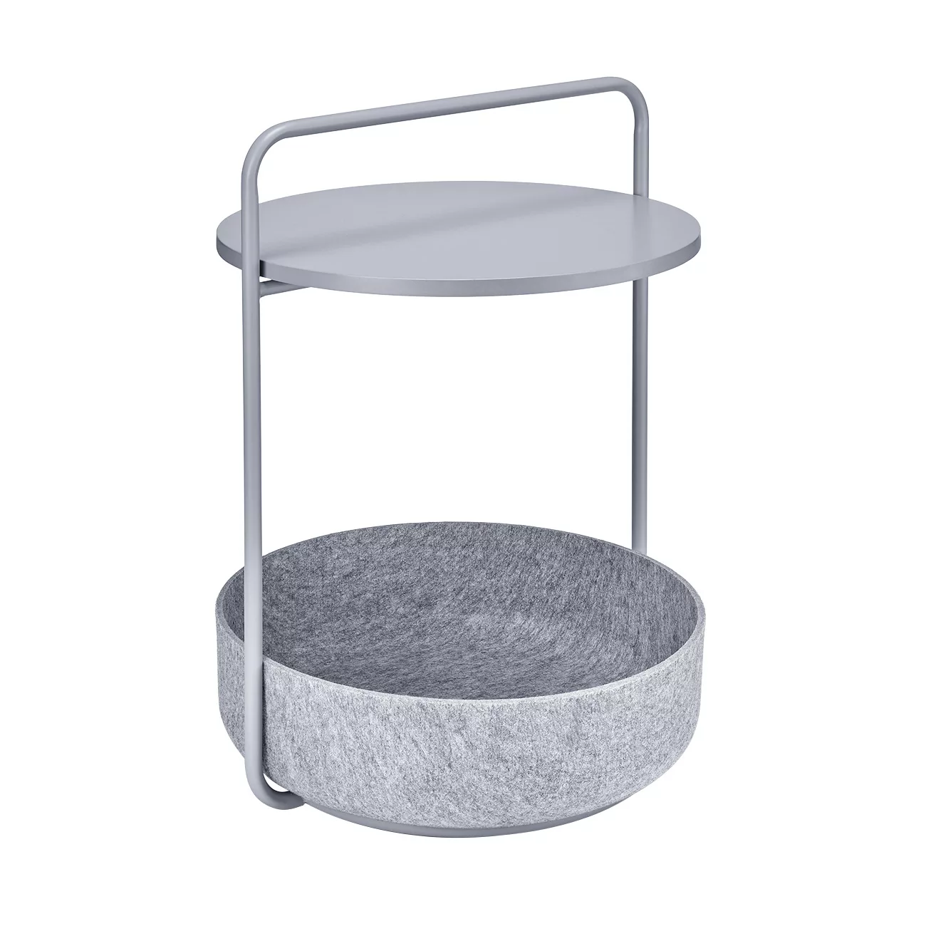 MiaCara - Tavolino Beistelltisch mit Katzenkorb - beton/pulverbeschichtet/T günstig online kaufen