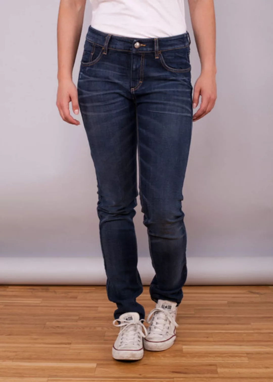 Jeans Lynn Denim Blue Vegan günstig online kaufen