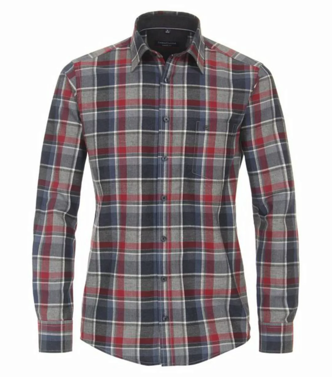 CASAMODA Blusenshirt Kent Casual Fit, 400 rot günstig online kaufen