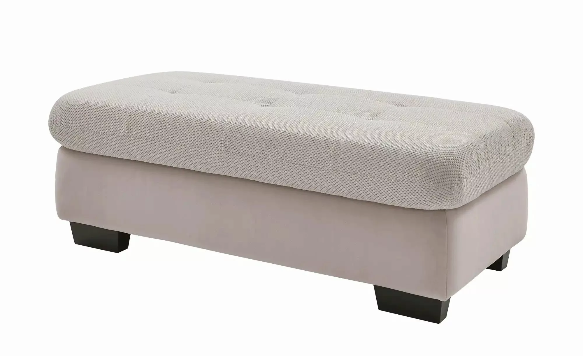 Lounge Collection Sofahocker  Davinci ¦ grau ¦ Maße (cm): B: 135 H: 47 T: 6 günstig online kaufen