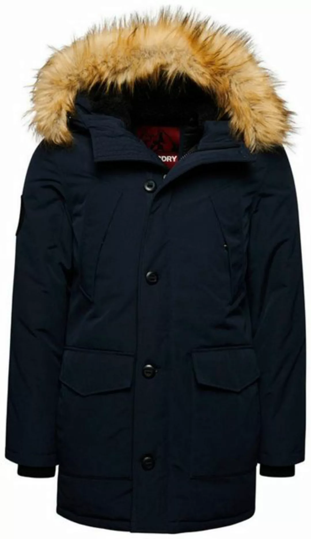 Superdry Steppjacke EVEREST FAUX FUR HOODED PARKA günstig online kaufen