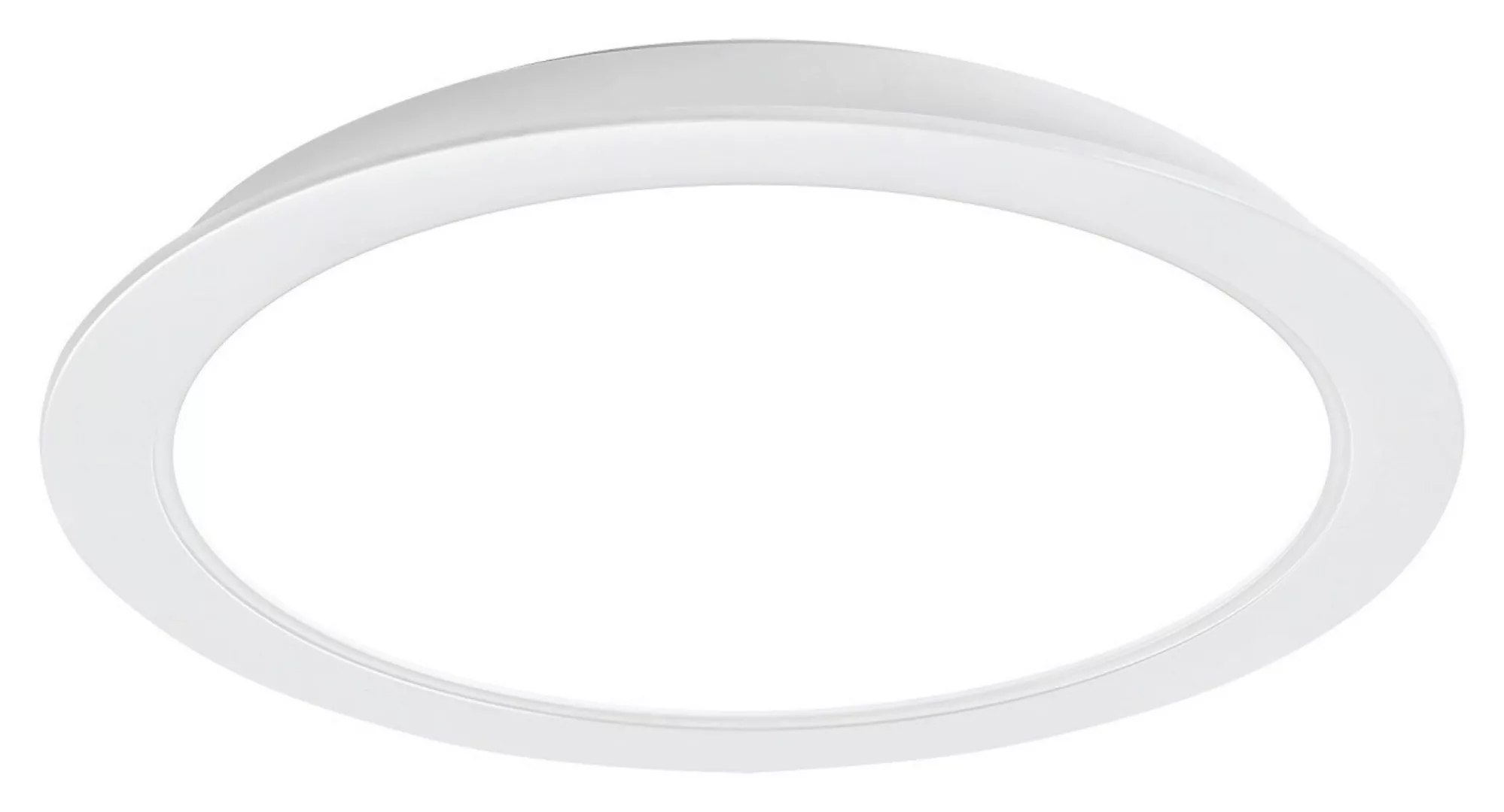 LED Deckenleuchte Weiß Kunststoff 14,5 cm Shaun günstig online kaufen