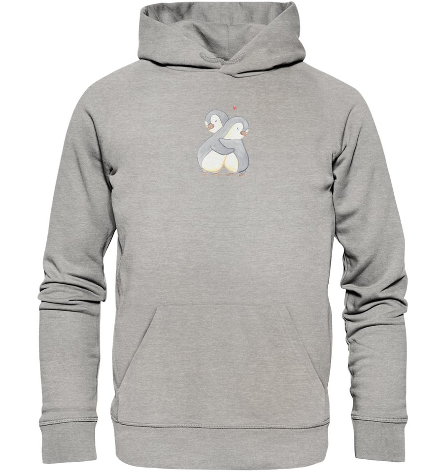 Mr. & Mrs. Panda Hoodie Größe XXL Pinguine Kuscheln - Heather Grey - Gesche günstig online kaufen