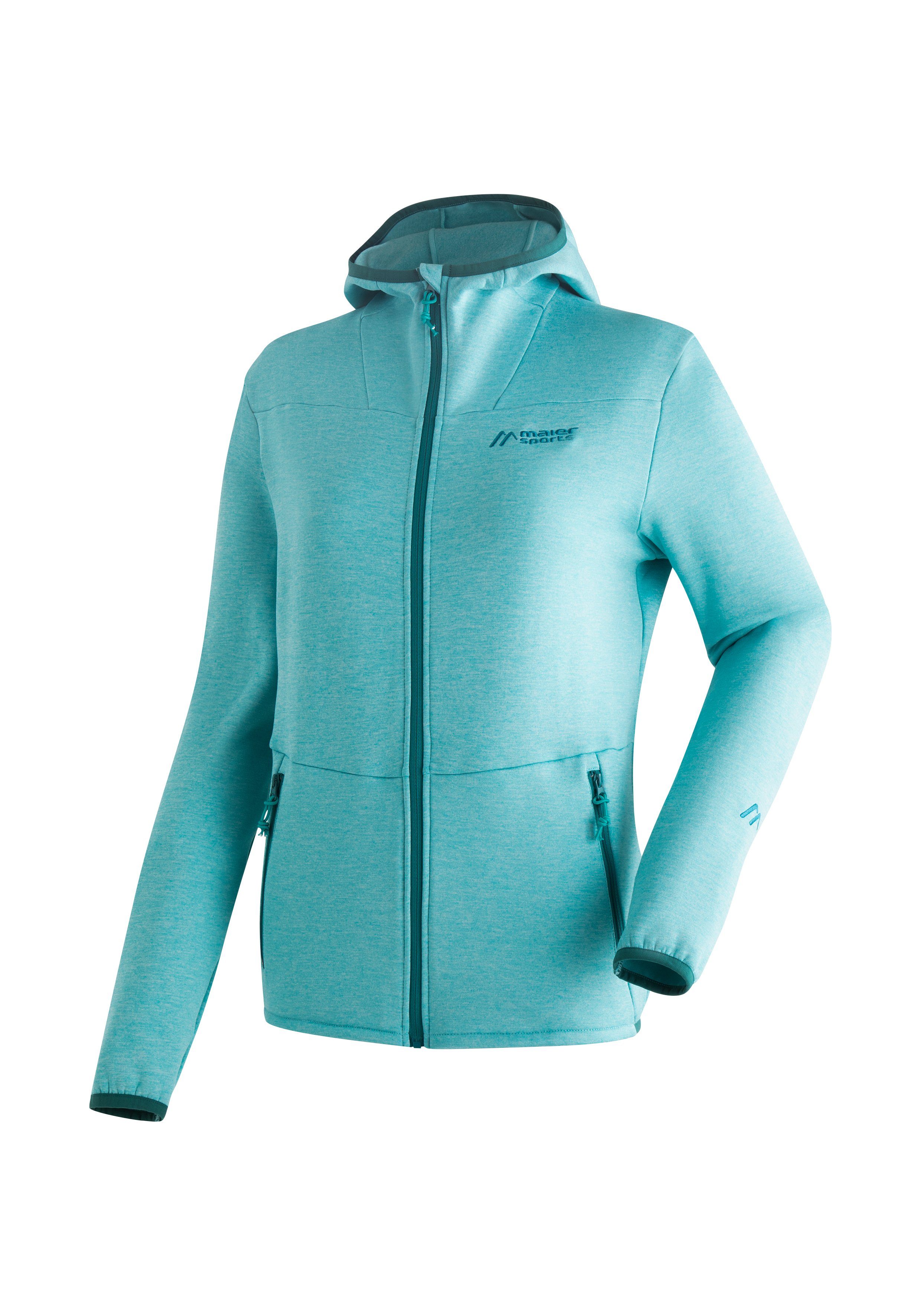 Maier Sports Fleecejacke "Fave W", Damen Fleece mit verstellbarer Kapuze, a günstig online kaufen
