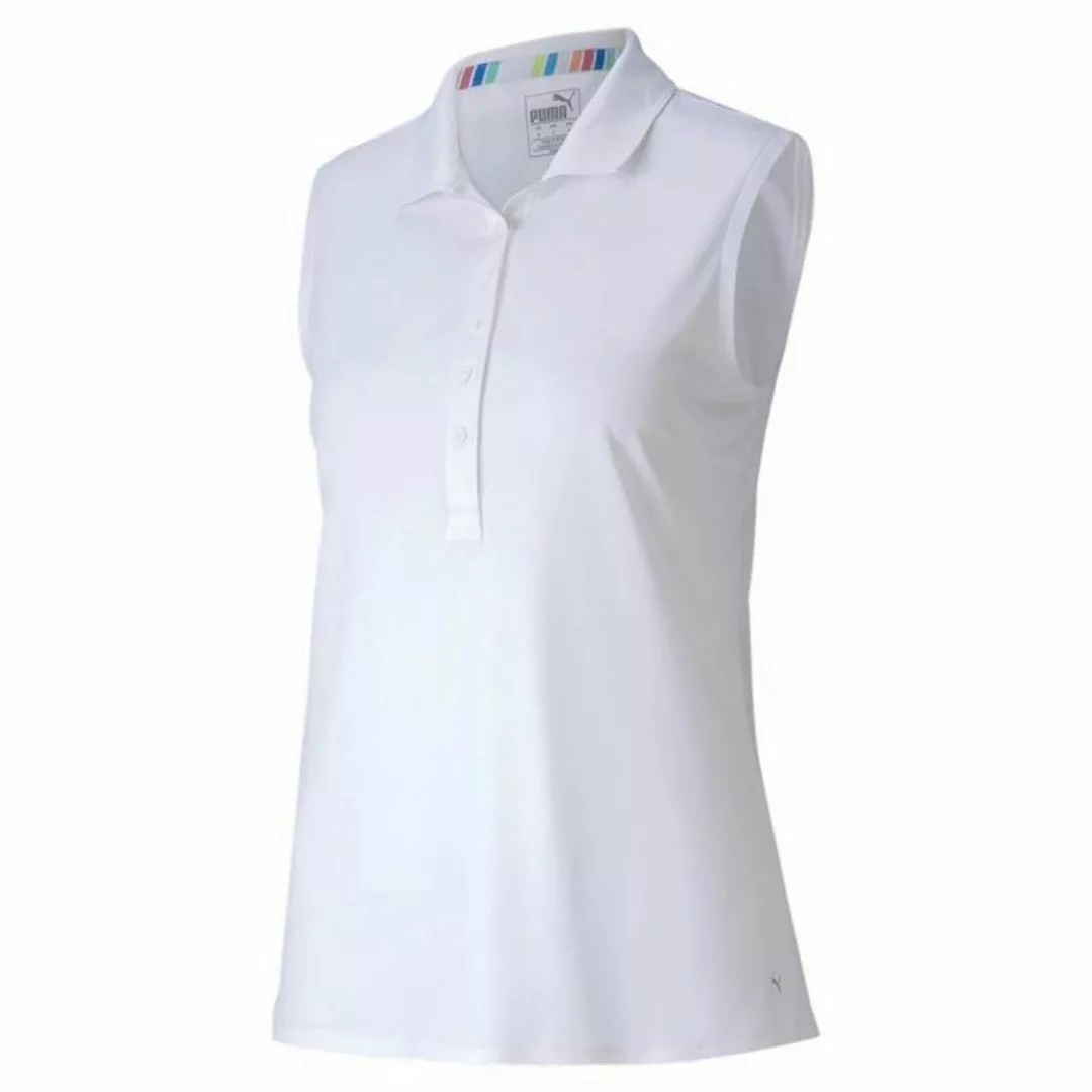 PUMA Poloshirt Puma Golf Polo Gamer Sleeveless Weiß Damen L günstig online kaufen