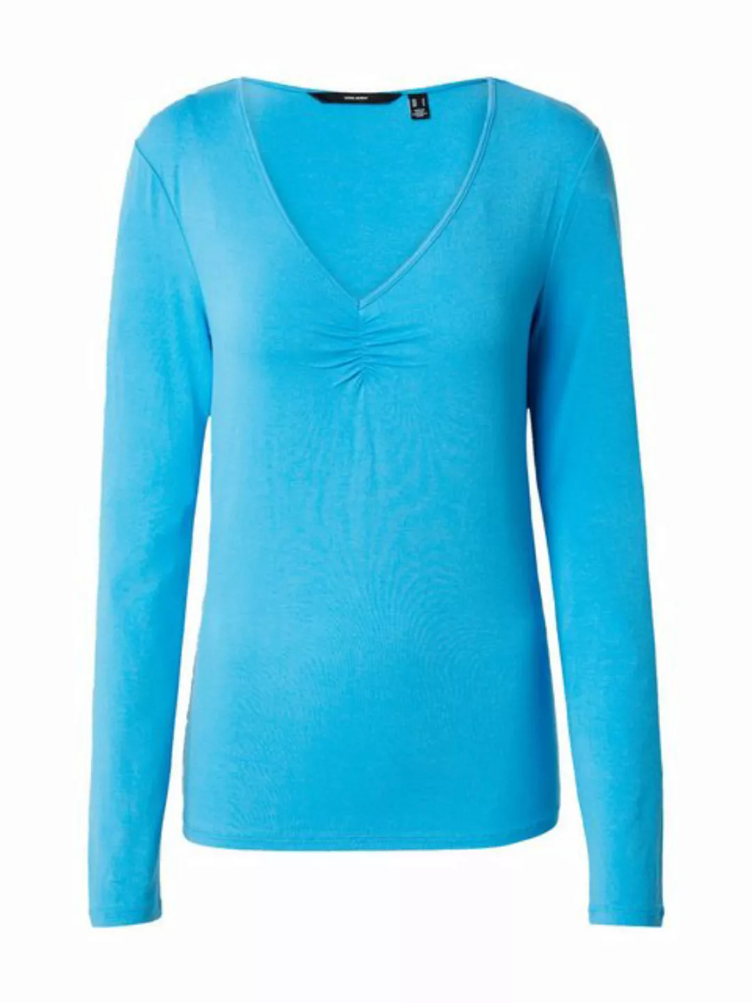 Vero Moda Langarmshirt ALBERTE (1-tlg) Drapiert/gerafft günstig online kaufen