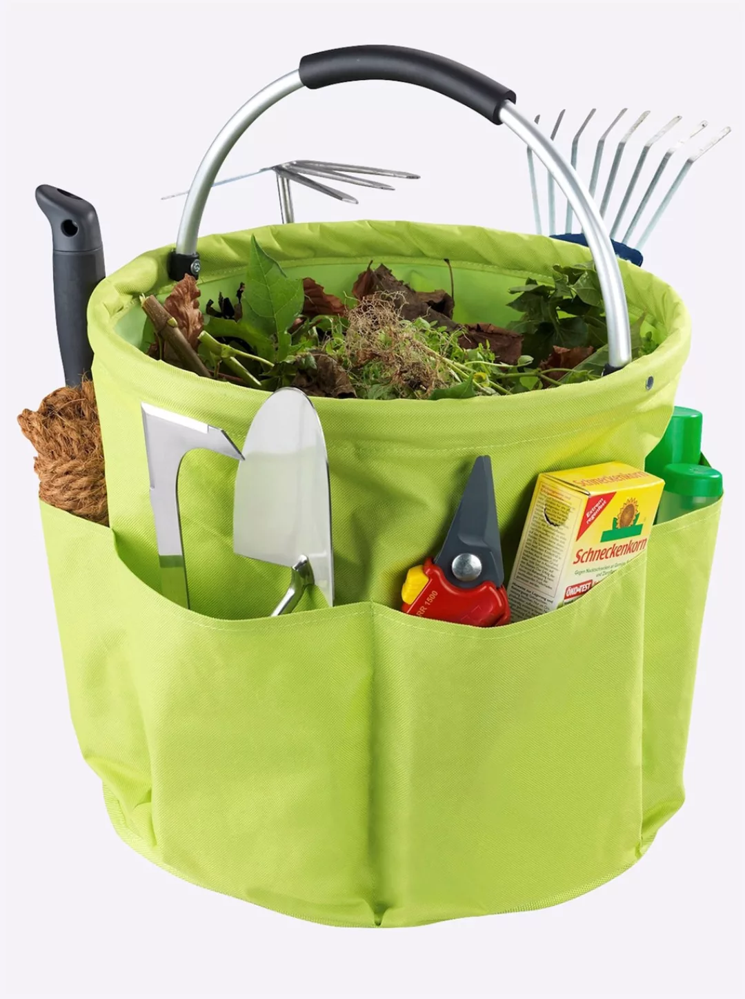 Maximex Gartensack, Aufbewahrungskorb mit 6 Taschen für Gartenwerkzeug günstig online kaufen